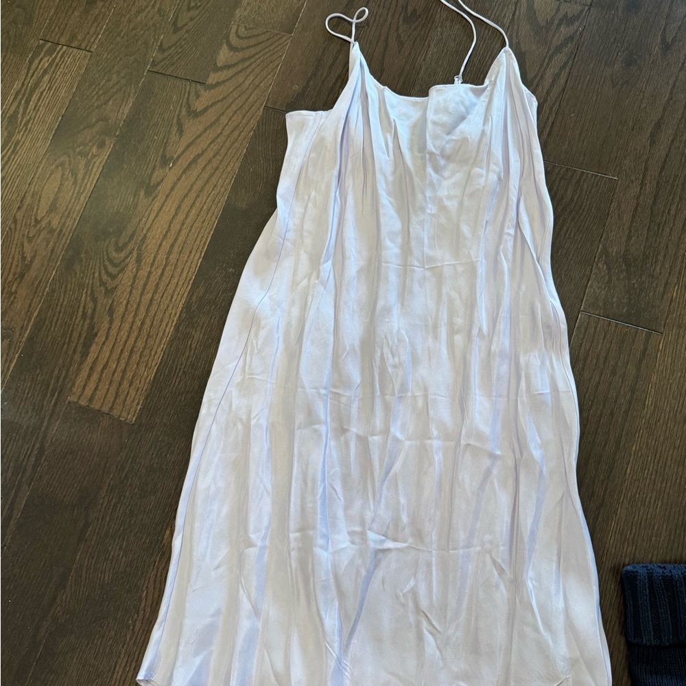 J. Crew Lavender Slip Dress